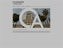Tablet Screenshot of crummittandassociates.com